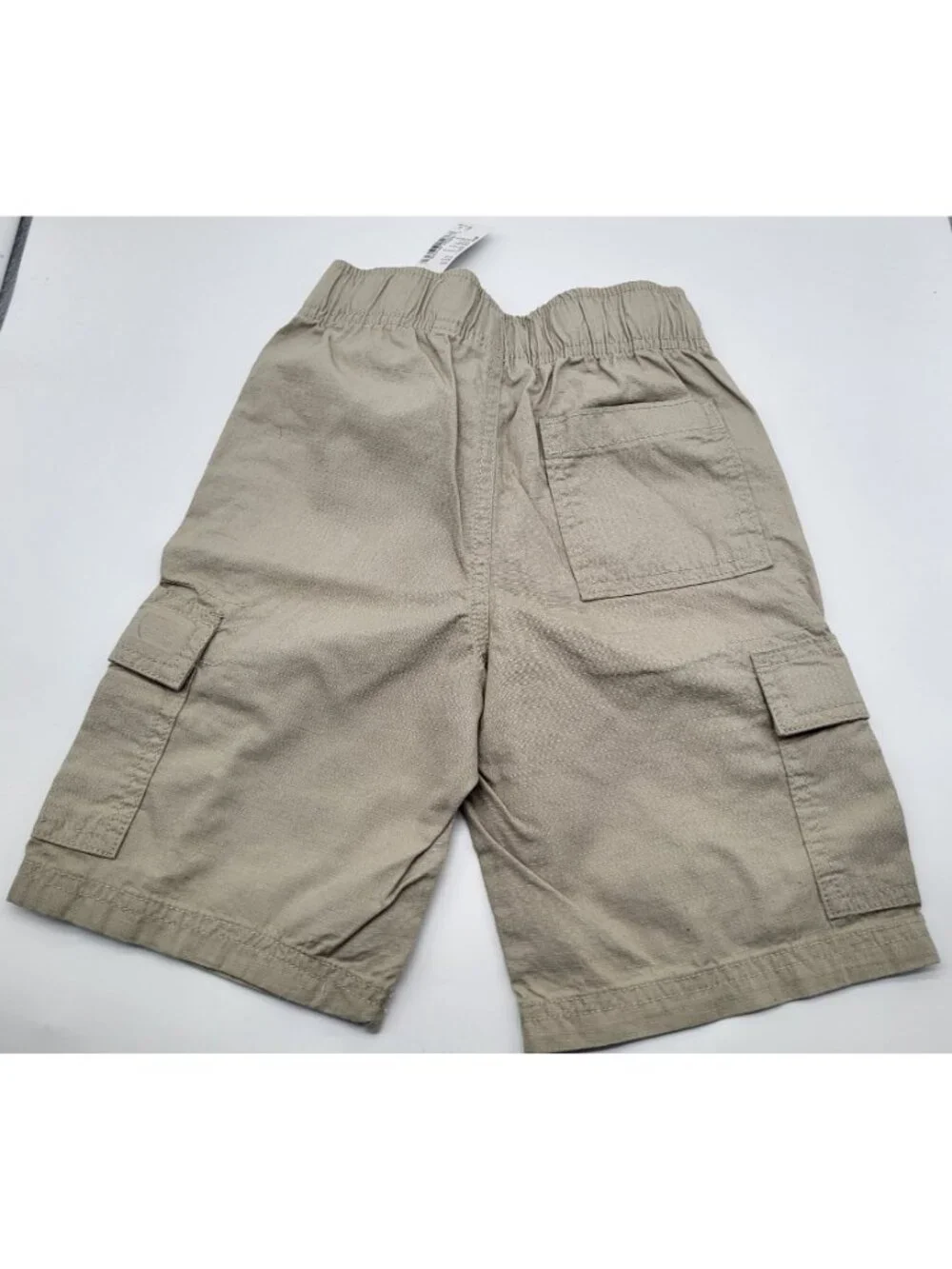 The Children's Place Boy's SZ 6 Khaki Pull On Cargo Shorts NWT